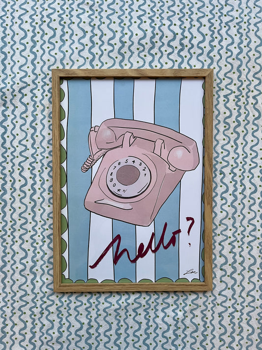 Telephone Print