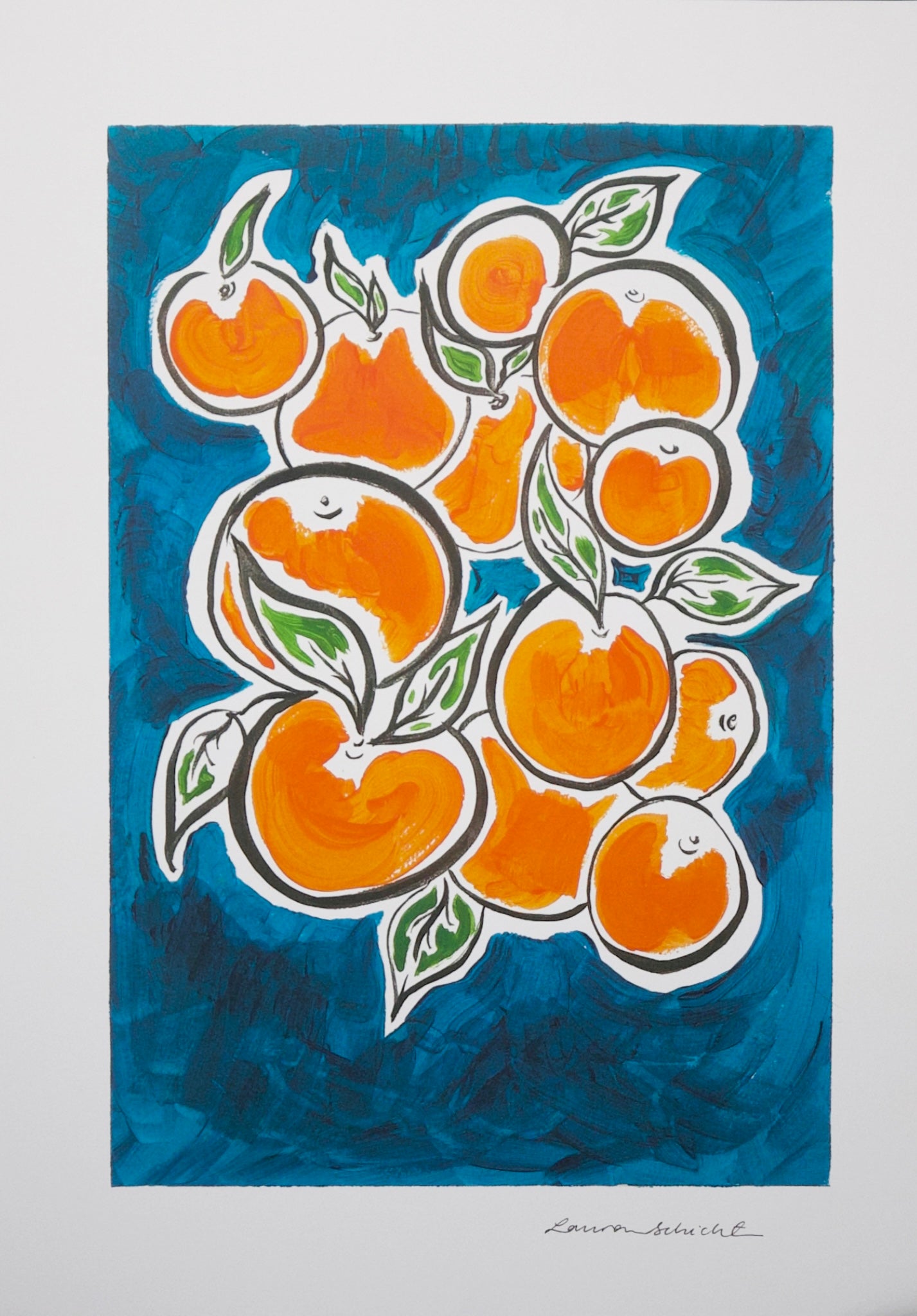 Oranges Print