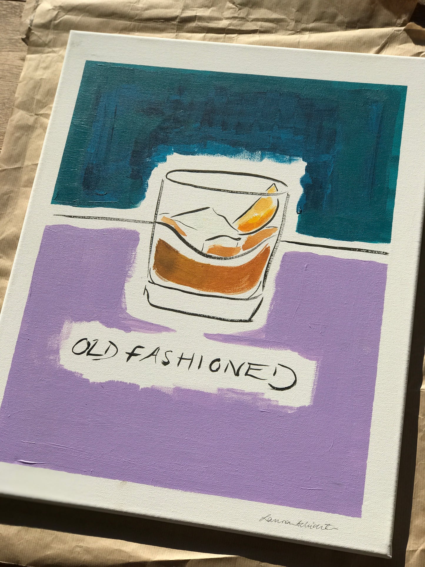 Old Fashioned Canvas