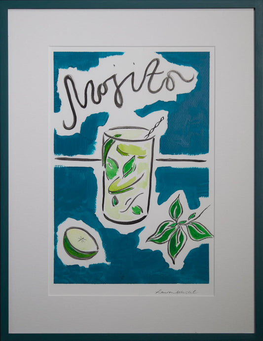 Mojito Framed Painting