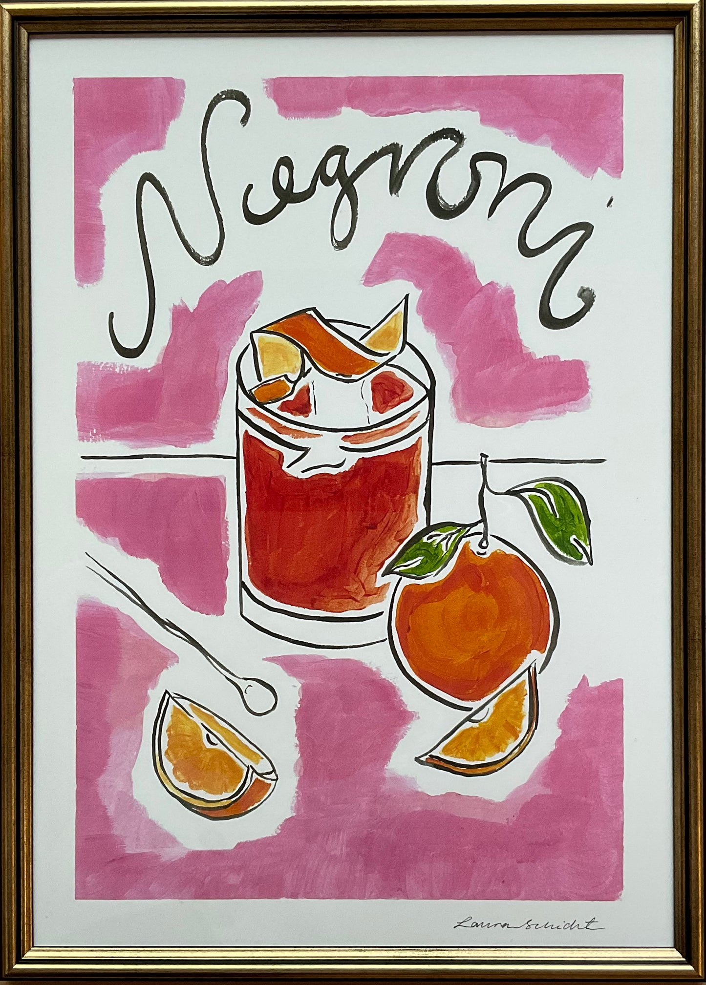 Negroni Framed Print