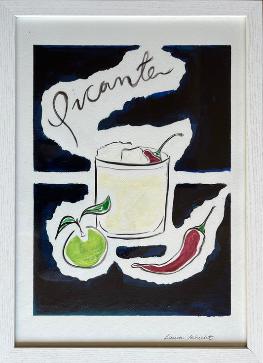 Picante Framed Painting